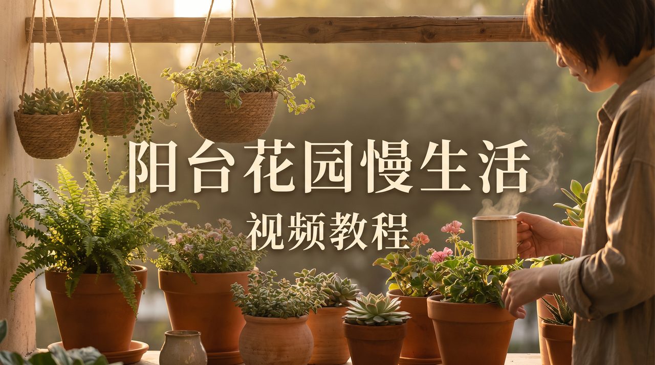 香蕉影视阳台花园生活视频 - 绿植慢生活